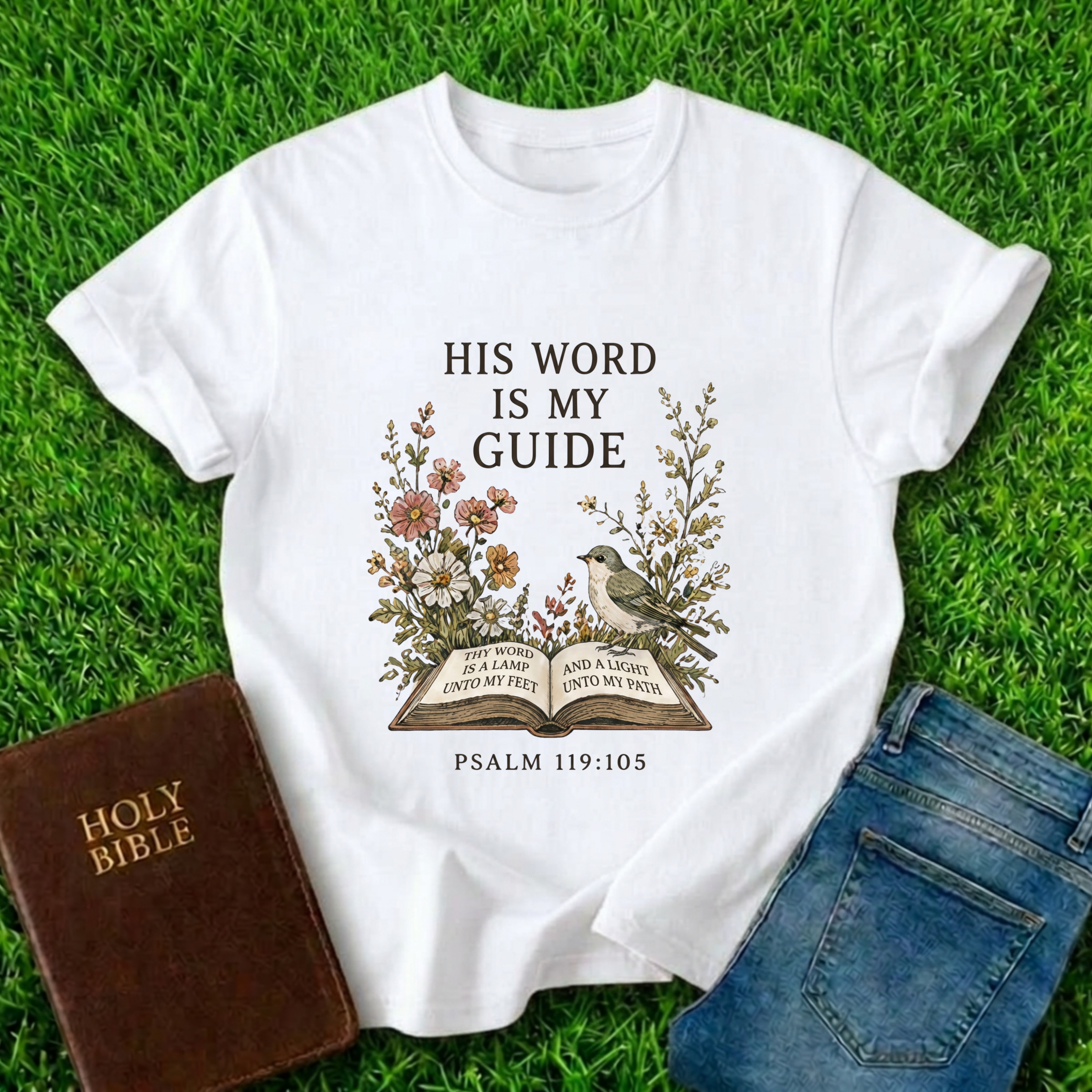 His Word Is My Guide T-Shirt