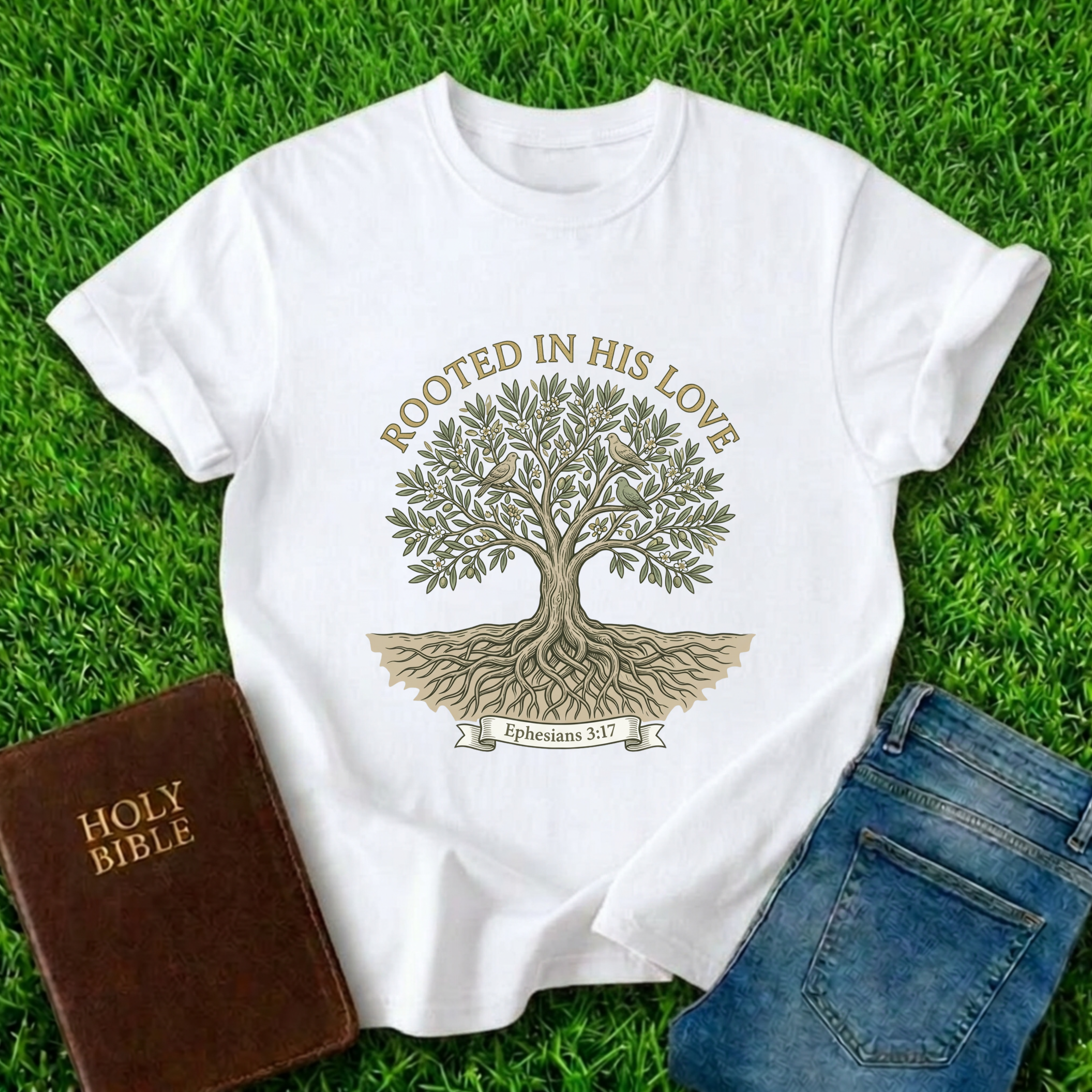Rooted In His Love T-Shirt