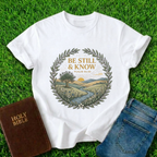 Be Still And Know Design T-Shirt