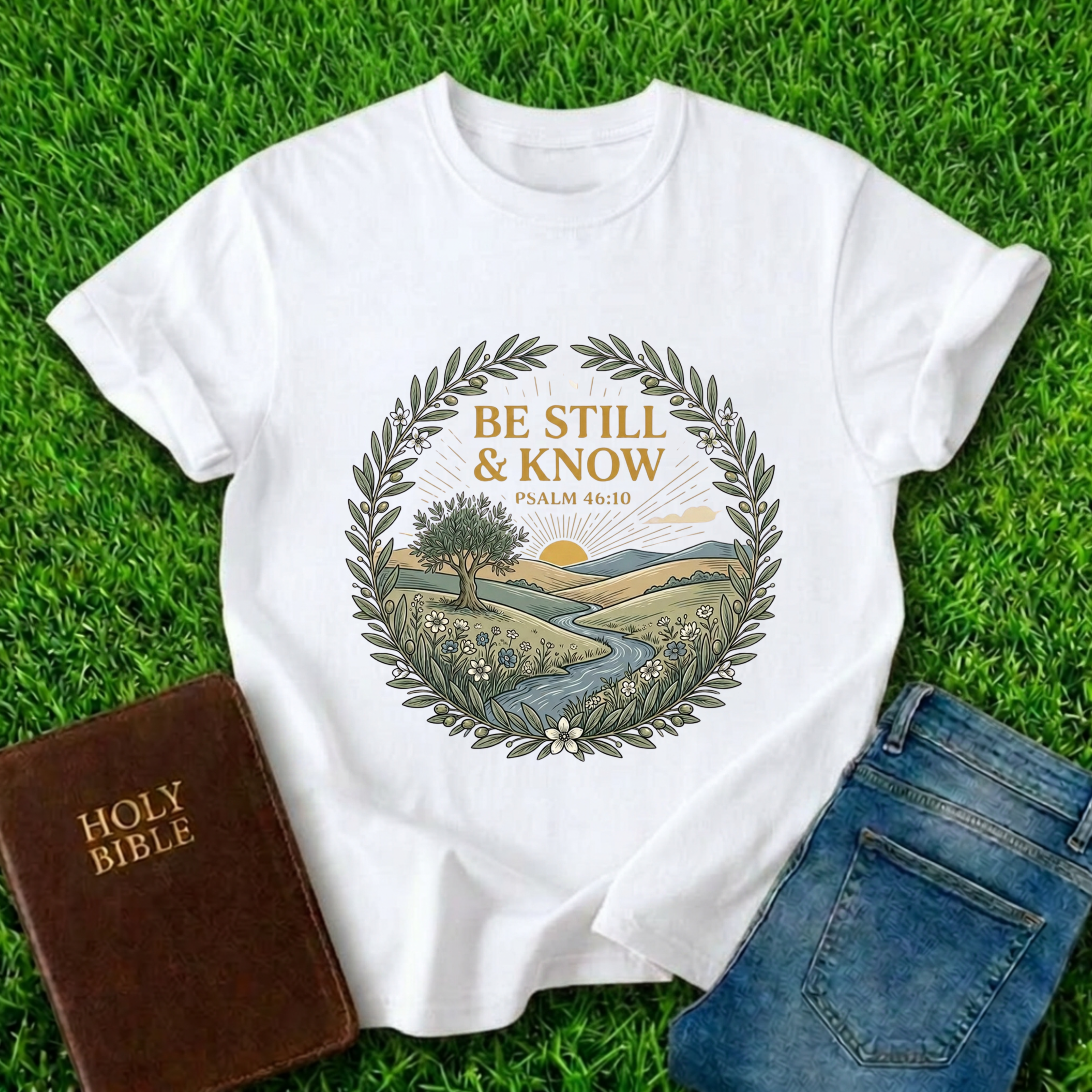 Be Still And Know Design T-Shirt
